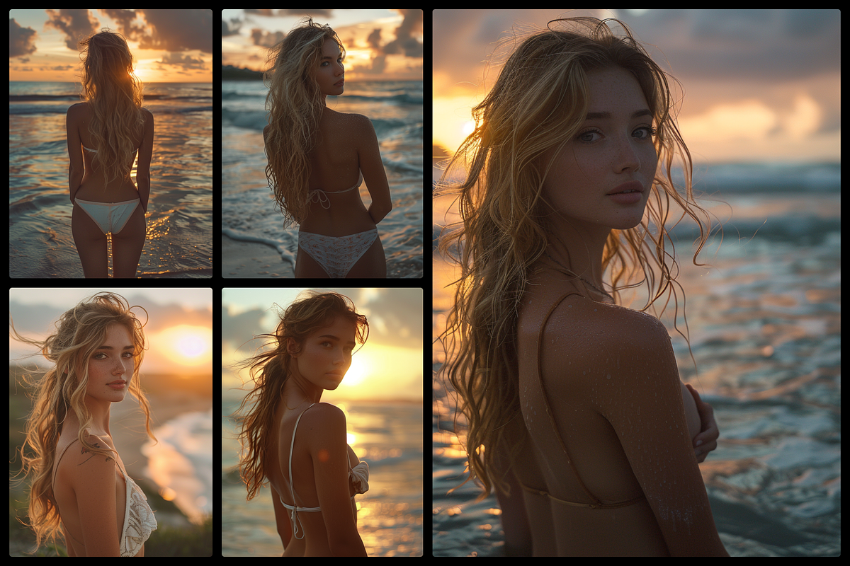 Summer Beach - Midjourney Promptbook, a Beauty & Fashion Photo by Digital Blood (Photo 6 of 14)