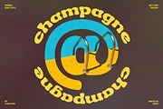 Hendrix Bubble Groovy Retro Display, a Serif Font by Storytype Studio (Thumbnail 3 of 15)