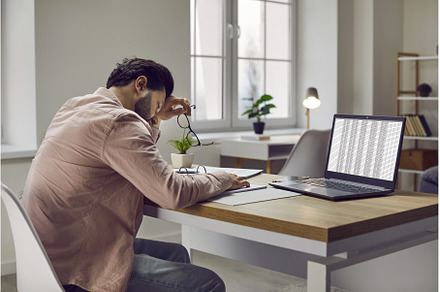 Tired, stressed business man is, a Business Photo by StudioRomantic