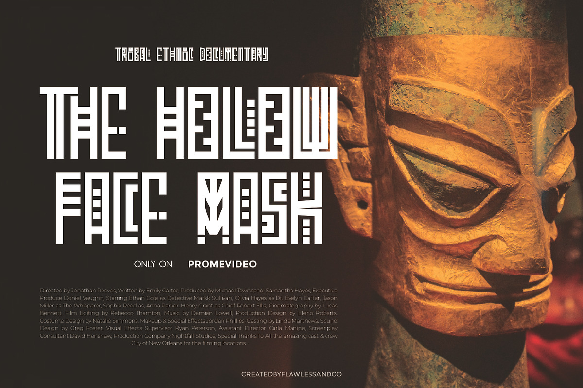 Shamans - Ethnic Decorative  Font, a Font by Flawless And Co (Photo 4 of 10)