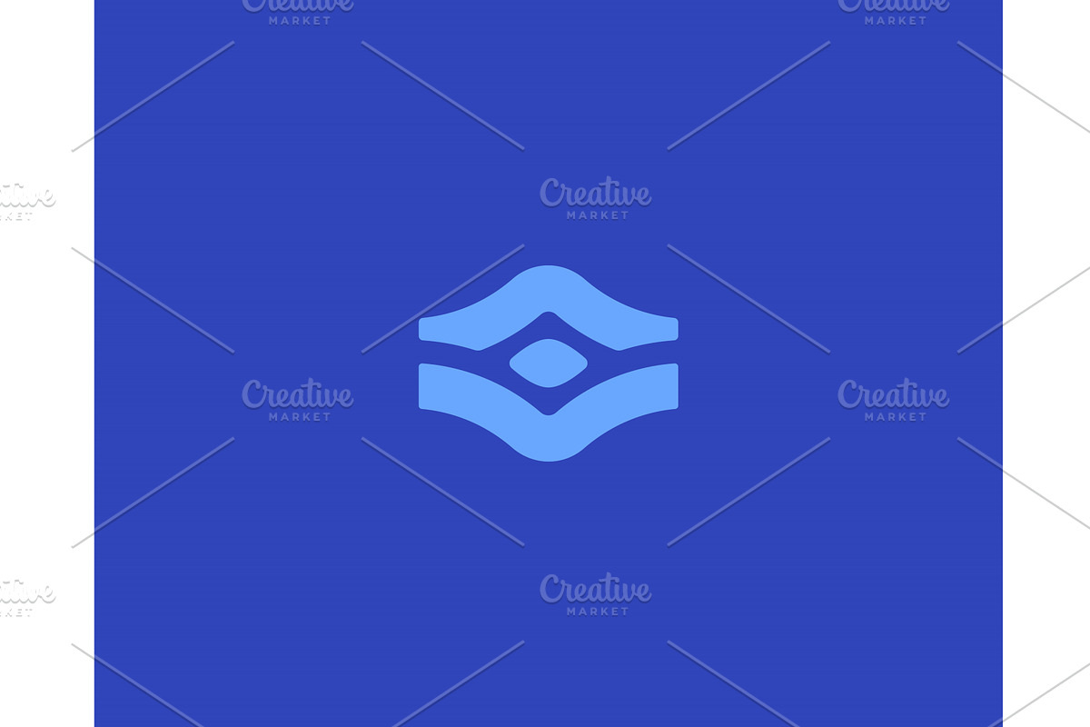 Abstract eye minimalistic logo, an Object Illustration by Bureau