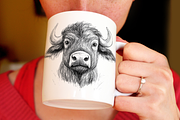 Farm Animals Pencil Sketches, an Animal Illustration by PrintHaven Designs (Thumbnail 10 of 10)