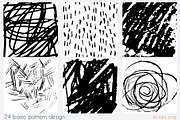 Art collage vector collection, a Pattern Graphic by Kate Art (Thumbnail 13 of 18)