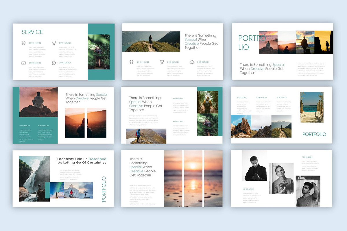 Lifto - travel PowerPoint Template, a Presentation Template by riz creative studio (Photo 6 of 9)
