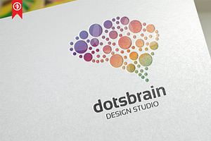 Dots Brain / Creative - Logo Templat