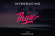 Thipe Typeface, a Script Font by Youthlabs Studio (Thumbnail 1 of 7)