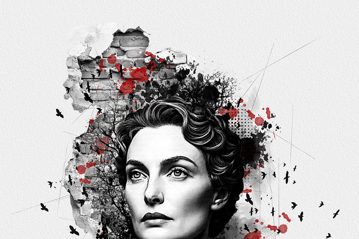 Canvas Artistic Portrait Effects, an Action Add-On by MRI STUDIO (Photo 10 of 15)