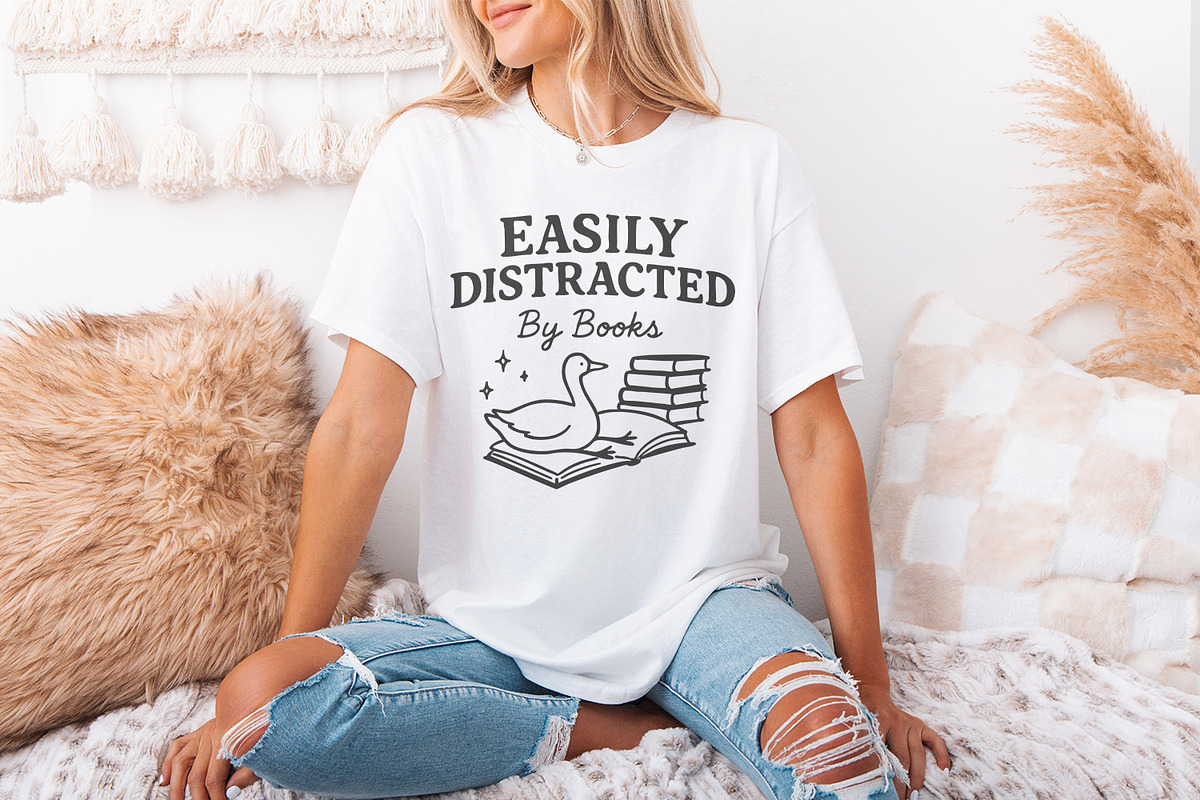 Easily Distracted By Books PNG, an Illustration by SharpMarketplace (Photo 2 of 9)
