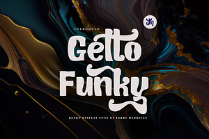 Getto Funky - Display Font