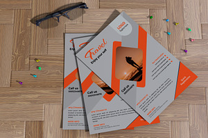 Travel Flyer Template Editable