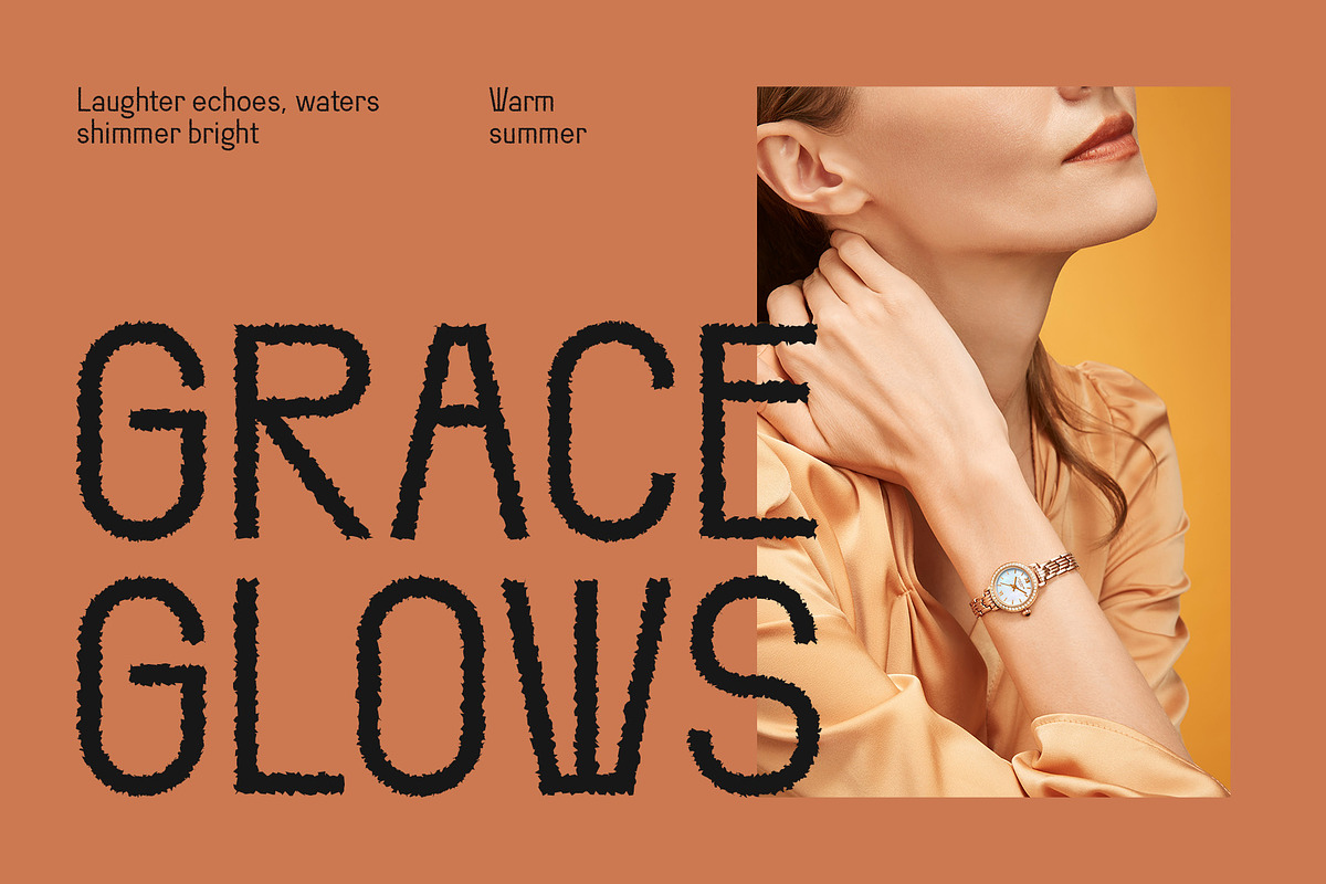 Remond Rough, a Sans Serif Font by Craft Supply Co. (Photo 5 of 8)