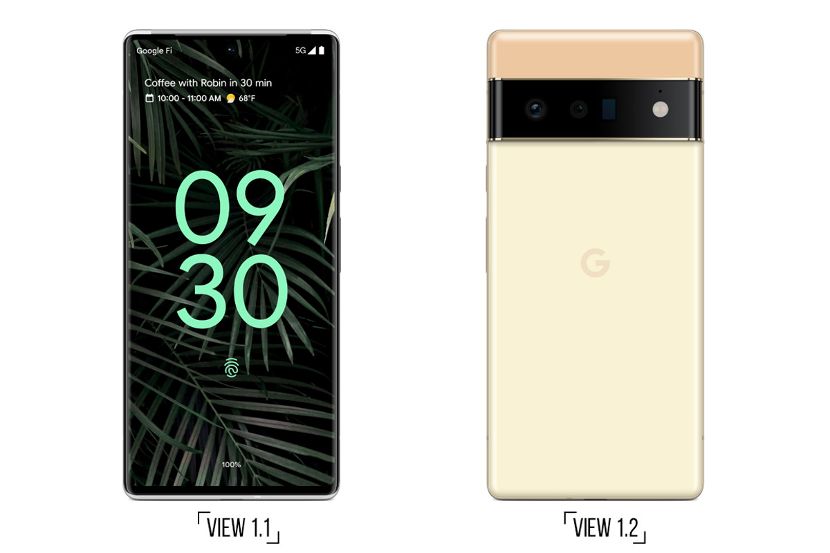 Google Pixel 6 Pro Vector MockUp, a Product Mockup by Alex_Yanko (Photo 2 of 6)