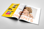 12 page A4 InDesign Fashion Magazine, a Magazine Template by Minimalist Studio (Thumbnail 2 of 6)