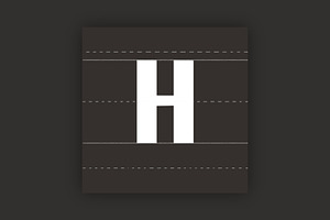 Glyph Sketching Template Procreate, a Shape Add-On by Small & Simple Things