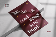 Boserich, a Serif Font by Burntilldead (Thumbnail 9 of 12)