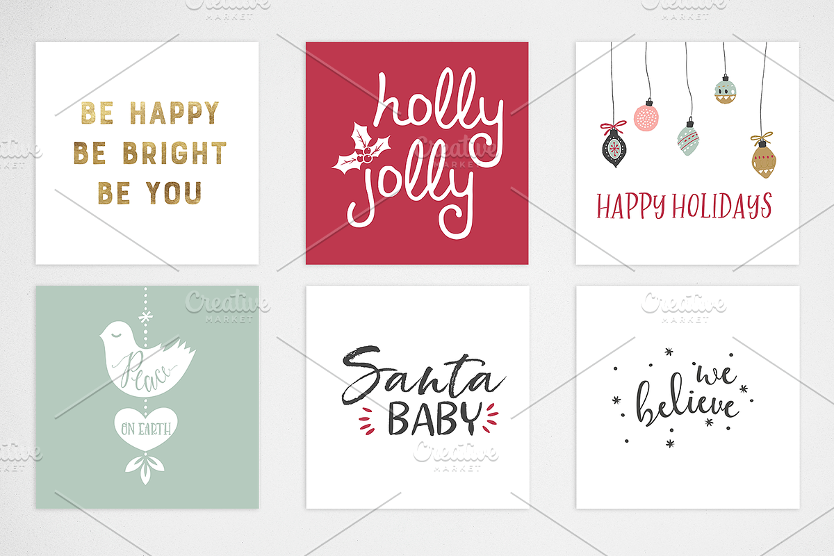Animated Christmas Social Quotes, a Templates & Theme by Garlic Friday Design (Photo 3 of 6)