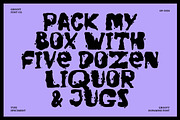 Dopamine Handdrawn Display Font, a Handwritten Font by GroovyFontCo (Thumbnail 2 of 7)