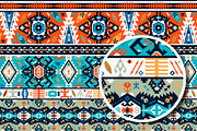 3 Geometric Boho Aztec Patterns, a Pattern Graphic by tomuato (Thumbnail 4 of 4)