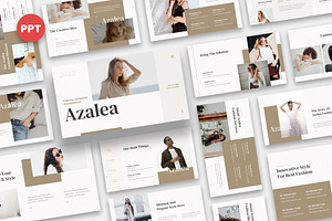 Azalea Fashion Lookbook Powerpoint