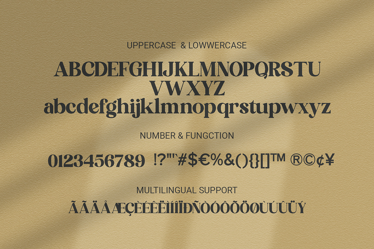 HUNTRO - Elegant Retro Serif Font, a Font by RHD Creative Studio (Photo 11 of 11)
