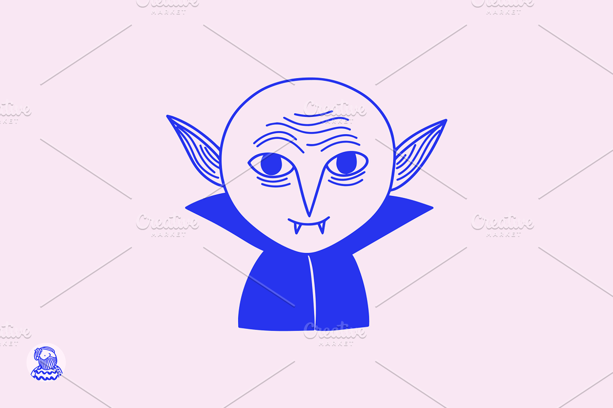 Playful Halloween Characters, a Seasonal Illustration by Danil Polshin (Photo 10 of 10)
