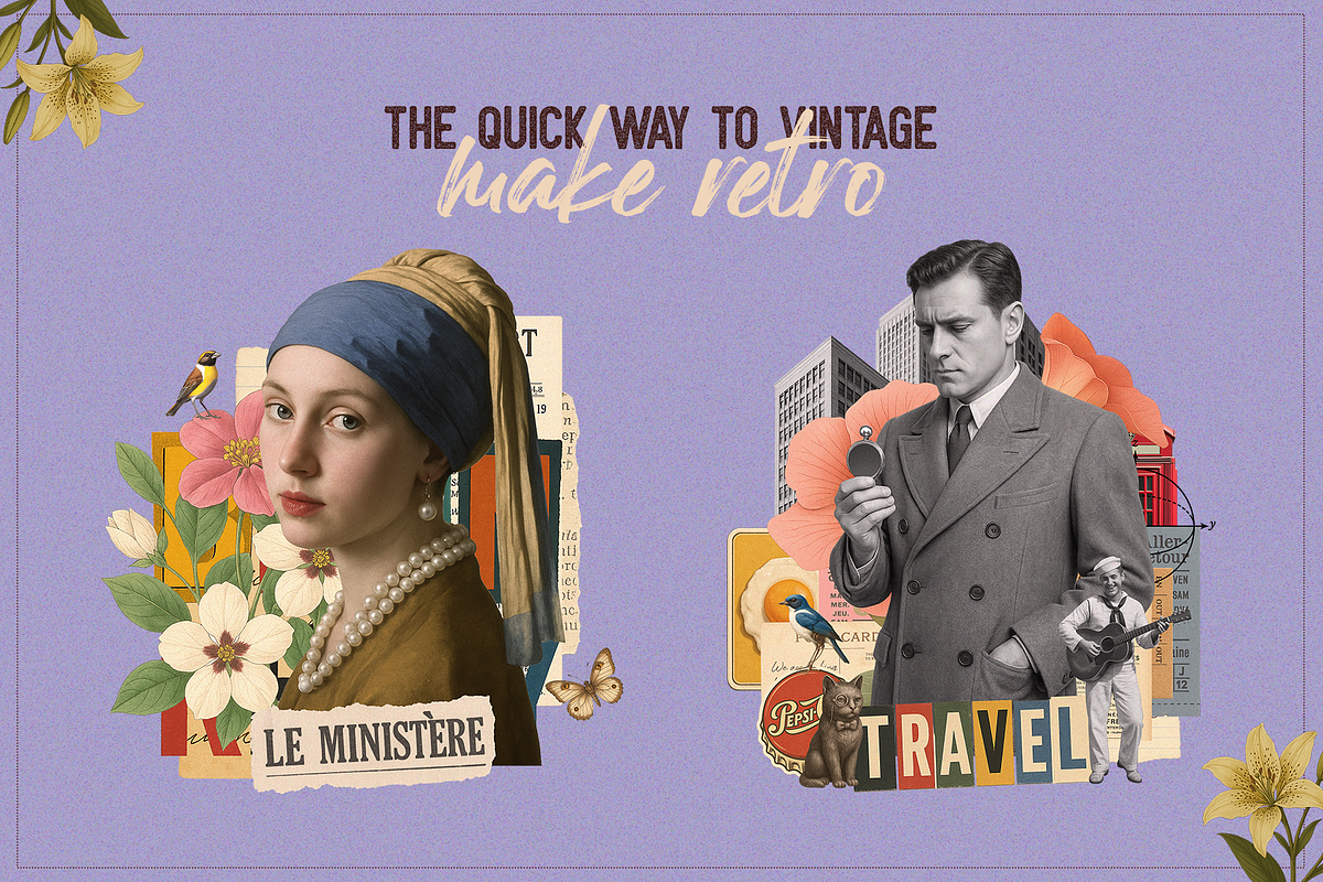 Oh So Vintage Collage Creator, an Object Graphic by SNIPESCIENTIST (Photo 28 of 30)