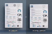 Infographic Resume/Cv Template Vol.1, a Resume Template by TheResumeCreator (Thumbnail 5 of 9)