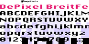 DePixel, a Font by ingoFonts (Thumbnail 6 of 9)