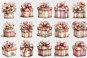 Mother's Day Gift Box Clipart, an Illustration by Rose Art (Thumbnail 2 of 5)