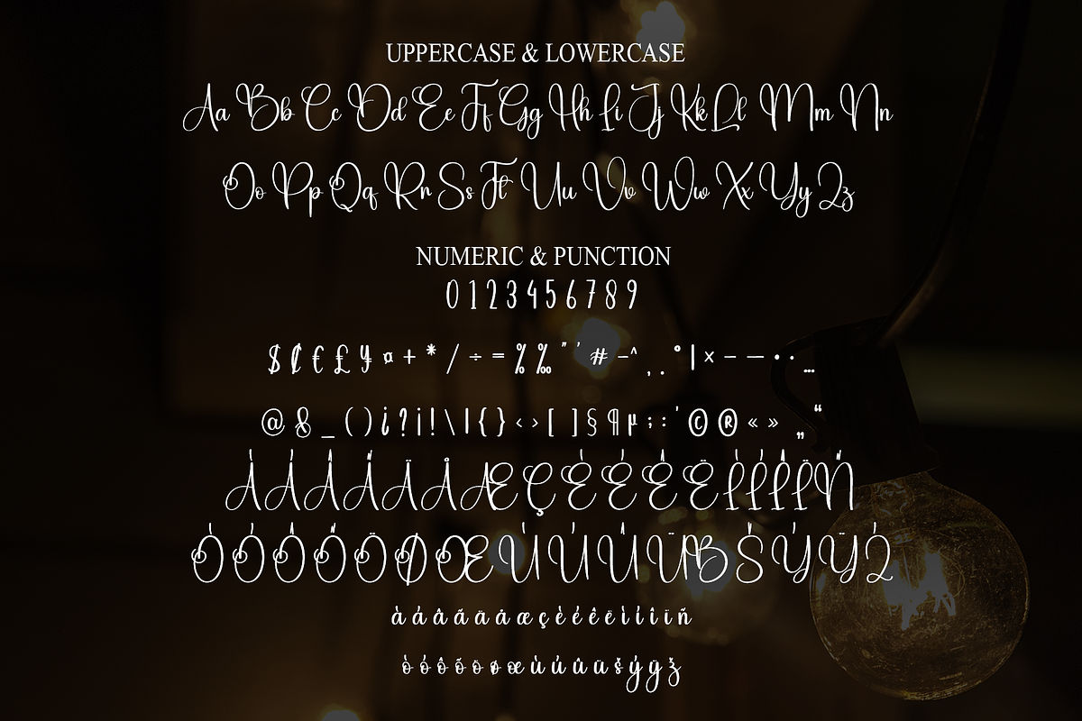 Ligthing | Script Font, a Handwritten Font by Scratchones (Photo 7 of 9)
