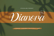 Dianora - Handwritten Font, a Script Font by StringLabs (Thumbnail 1 of 7)