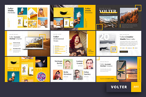 Volter - Creative Keynote Template