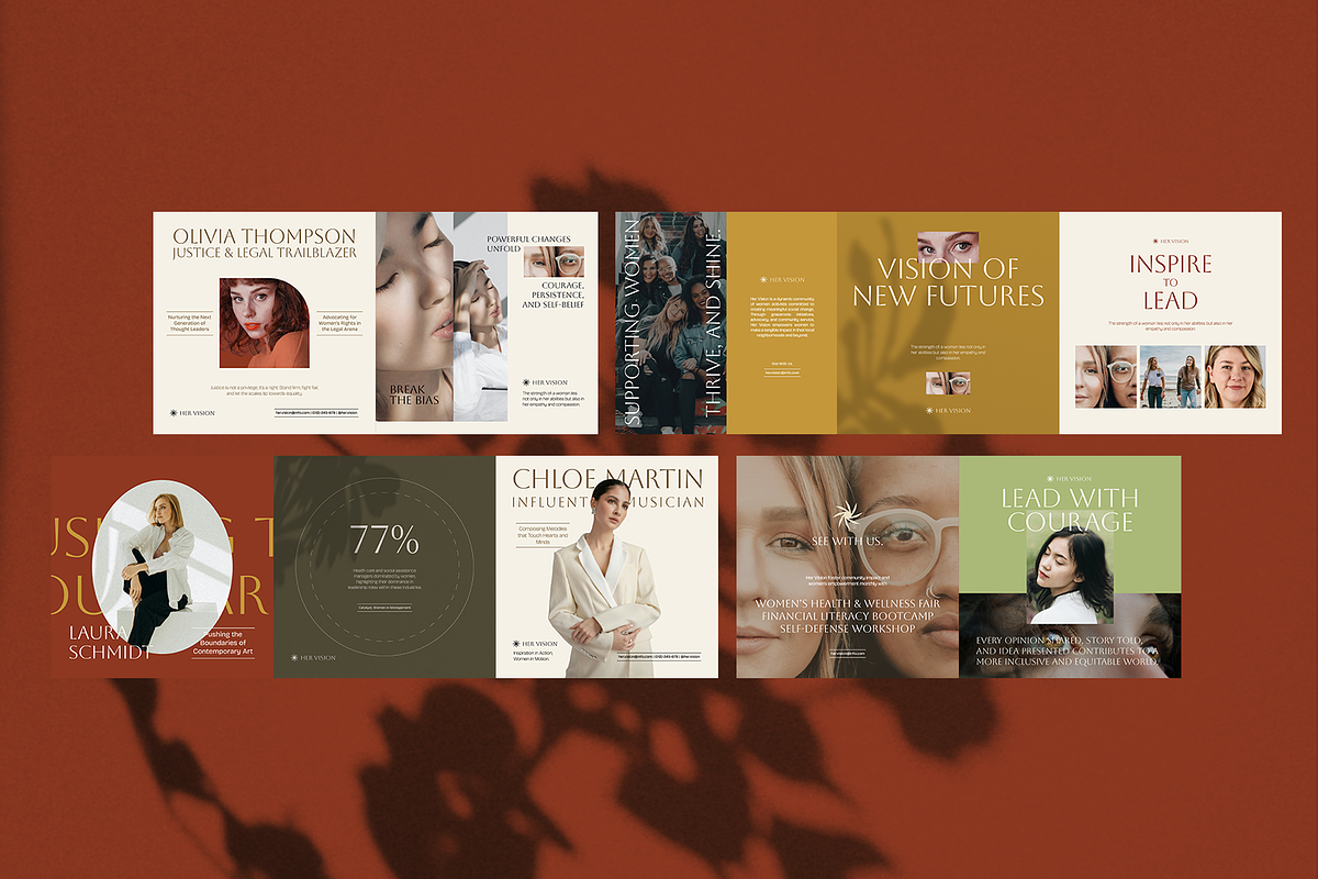Women Inspiration Instagram Post, a Social Media Template by Louds Studio (Photo 3 of 5)