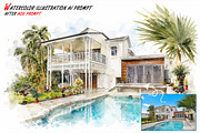 Premium Watercolor Painting AIPrompt, an Action Add-On by 3d_model_tifotizi (Thumbnail 1 of 7)