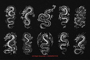 10 Bundle Dark Art The Dragon Chines, an Illustration by Morspective (Thumbnail 6 of 7)