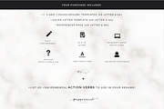 Resume Template / CV, a Resume Template by PAPPERMINT RESUME STUDIO (Thumbnail 5 of 7)