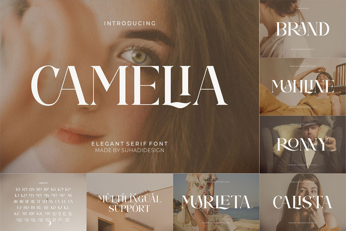 Popular Font Bundle Best Selling, a Serif Font by suhadidesign (Photo 9 of 14)