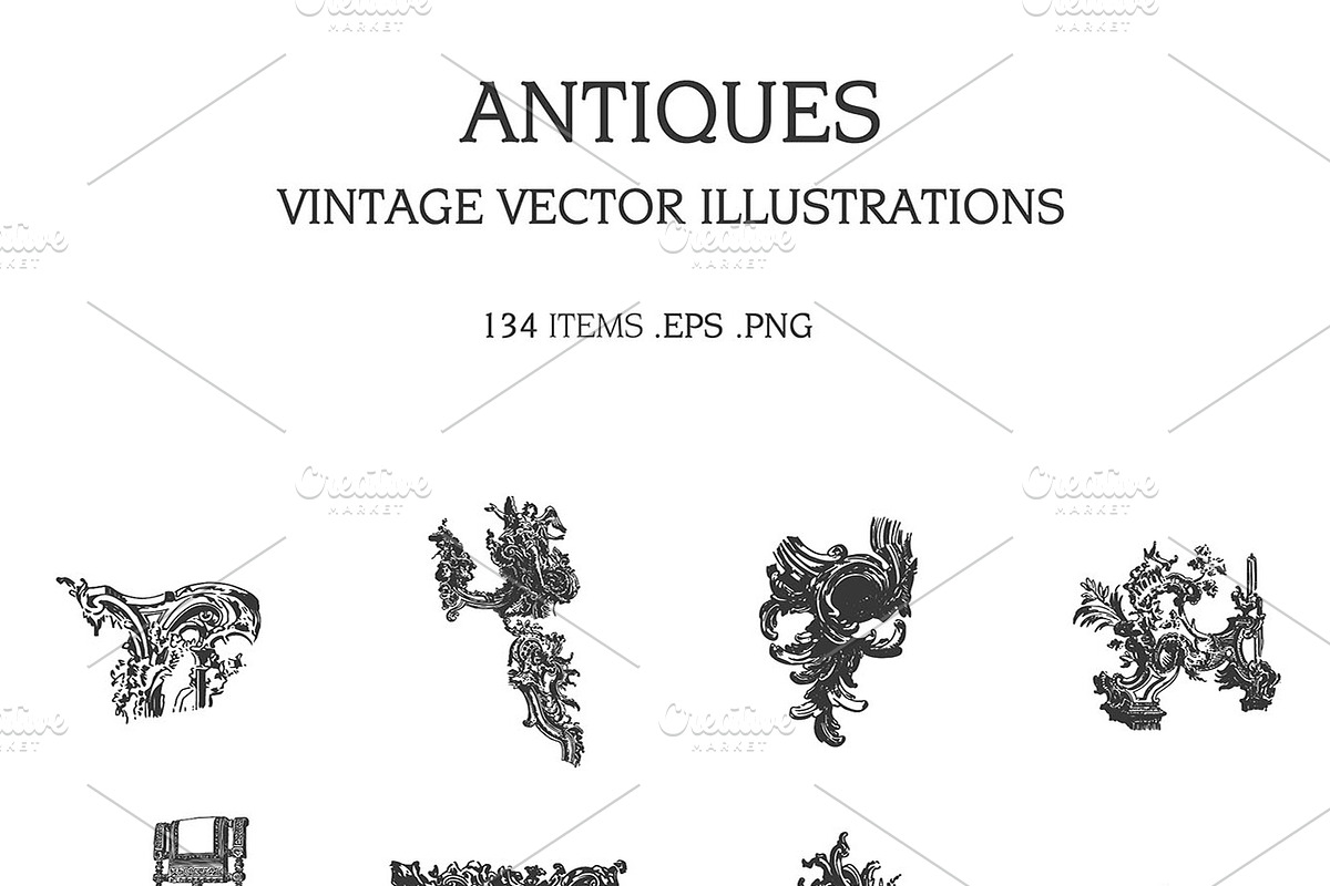 Vintage Vector Illustrations Bundle, a Food Illustration by TheBlackPixelCo (Photo 16 of 17)