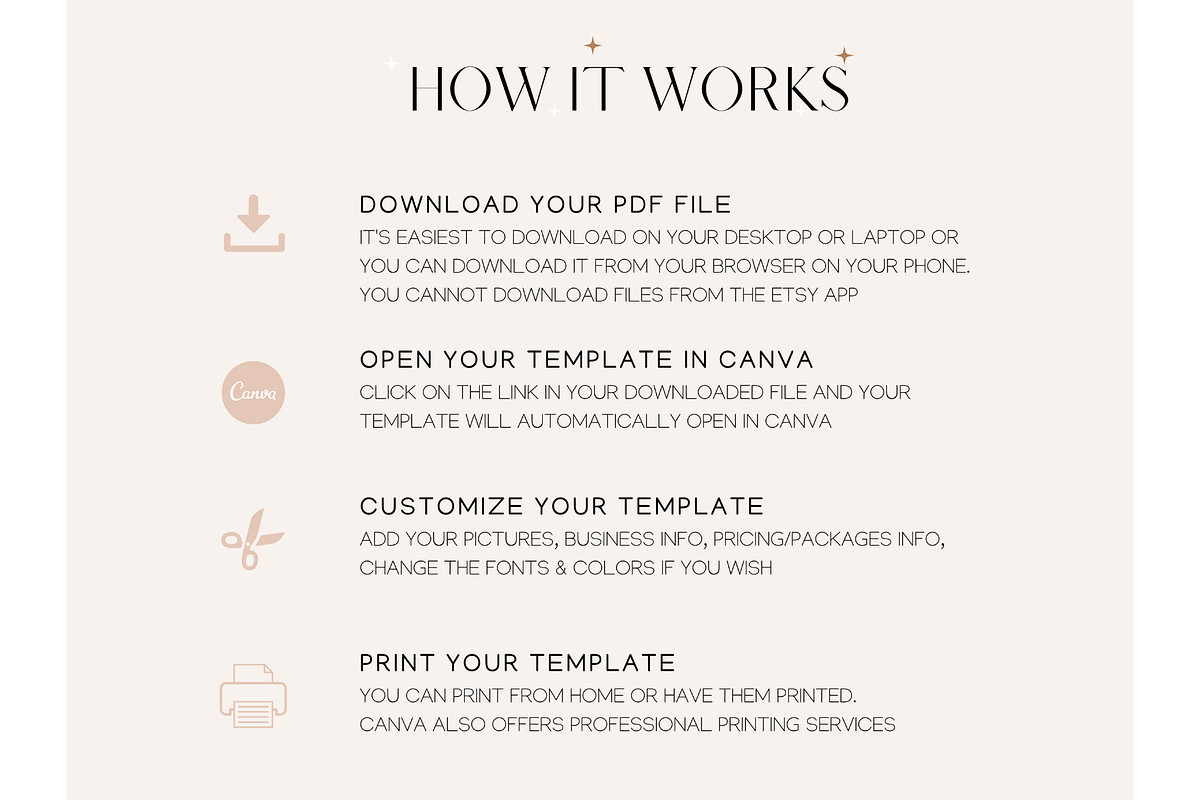 Thank you card for Canva template, a Stationery Template by Hellohastore (Photo 8 of 8)