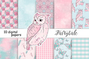 Fairytale Pattern, a Pattern Graphic by GlamArtZhanna (Thumbnail 1 of 3)