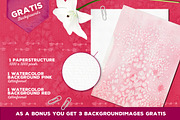 Cute Valentine Watercolor Brush Set, a Brush Add-On by Doris Nawratil (Thumbnail 7 of 8)