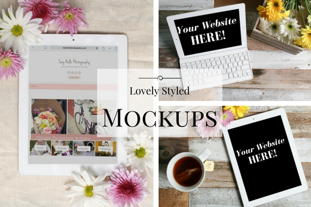 Afternoon Tea Mockups, an iPhone Mockup by Say Hello Photos (Photo 1 of 3)