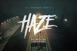 Haze Typeface 2016