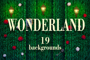 Wonderland Backgrounds