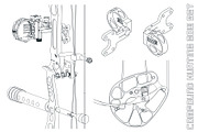 Compound Hunting Bow Set, a Sport Illustration by Blacklight (Thumbnail 8 of 8)
