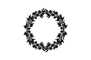 Floral Wreath Circle SVG Bundle, an Illustration by Creativeshirt (Thumbnail 45 of 51)