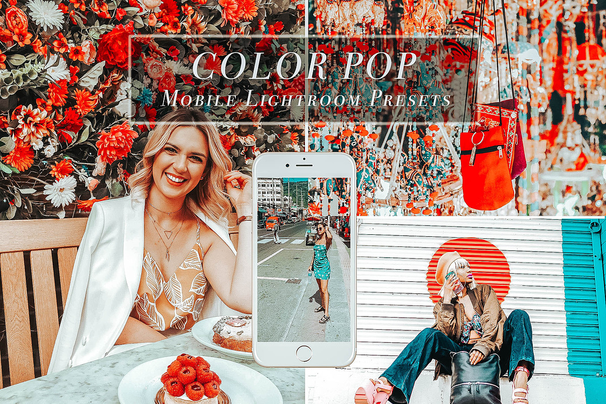 Mobile Lightroom Presets COLOR POP