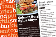 Herald News — Editorial Font, a Serif Font by Kevin Foley Fonts (Thumbnail 4 of 14)