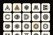 1400 Alphabet Letters Logo, a Solid Icon by Creative Stall (Thumbnail 7 of 34)