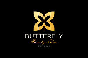 Letter X Butterfly Logo, a Branding & Logo Template by Buqancreative